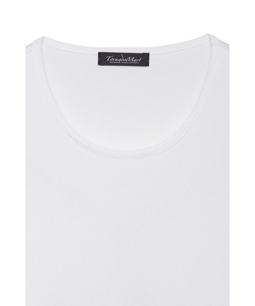 TORNADO MART(トルネードマート)の「TORNADO MART∴ブライトテレコドロストカットソー(Tシャツ/カットソー・メンズ・ホワイト/ブラック・M/LL/L)」の15枚目の写真