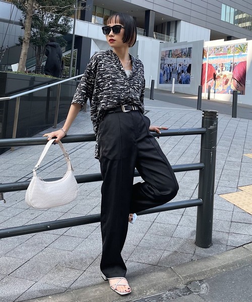 PAGEBOY（ページボーイ）の「WEB限定アイテム / アソートルーズセットアップ（つなぎ/オールインワン・レディース・ブラック/ブルー/グリーン/ブラック系その他・FREE）」の10枚目の写真