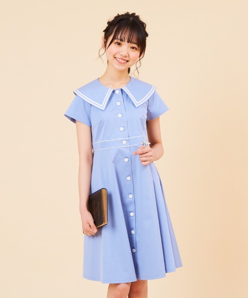 ビックカラーワンピース 140 160cm ワンピース Chopin ショパン のファッション通販 Zozotown