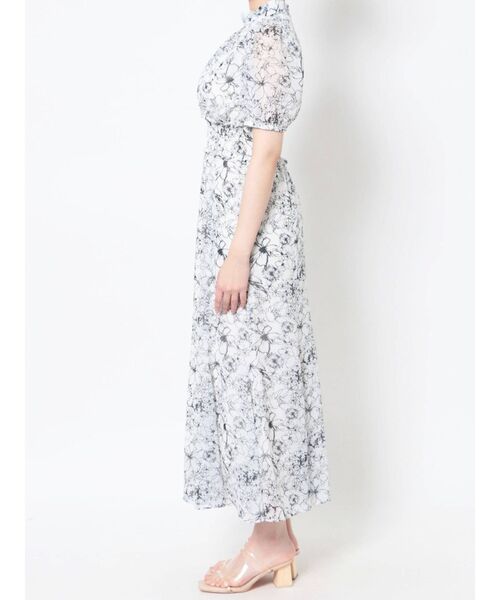 LAGUNAMOON（ラグナムーン）の「エアリーフラワーワンピース（ワンピース・レディース・ミント/ブラック/ホワイト・SMALL/MEDIUM）」の11枚目の写真