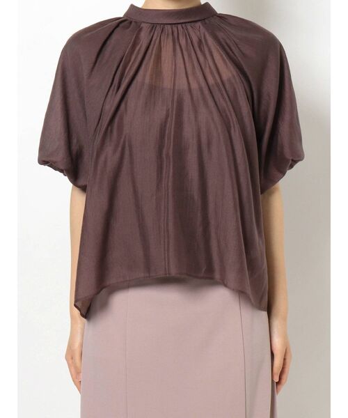 MERCURYDUO（マーキュリーデュオ）の「2WAYボリュームリボンブラウスキャミ付き（シャツ/ブラウス・レディース・オフホワイト/ベビーピンク/ブラウン・FREE）」の13枚目の写真