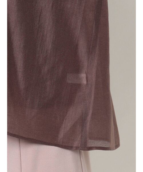 MERCURYDUO（マーキュリーデュオ）の「2WAYボリュームリボンブラウスキャミ付き（シャツ/ブラウス・レディース・オフホワイト/ベビーピンク/ブラウン・FREE）」の18枚目の写真