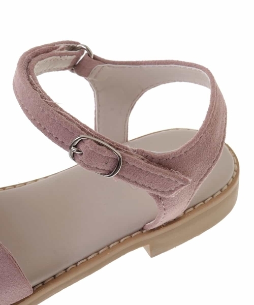 a.v.v（アーヴェヴェ）の「[KIDS]フリルフラットサンダル（サンダル・キッズ・ネイビー/ライトピンク/ライトブルー/ブラウン・19/22/23/24/20/18/21/17）」の7枚目の写真