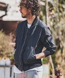 mj8503- Water Repellent Wrinkle MA-1ジャケット