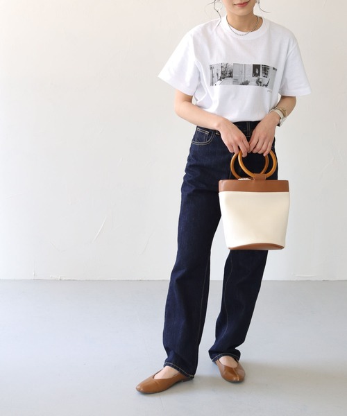 HER CLOSET(ハークローゼット)の「【shemoshelly】5.6オンスフォトプリントロゴTシャツ(Tシャツ/カットソー・レディース・ホワイト系その他/ホワイト系その他2・S/M/L)」の20枚目の写真