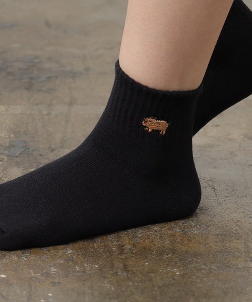 Honeys（ハニーズ）の「ワンポイントショート丈（ソックス/靴下・レディース・その他/パープル系その他/その他2/ホワイト系その他2/その他4/ブラック系その他/その他3/ホワイト系その他/その他1・FREE）」の9枚目の写真