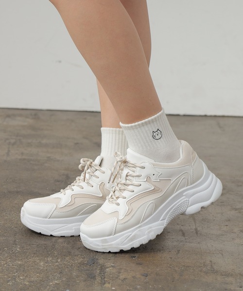 Honeys（ハニーズ）の「ワンポイントショート丈（ソックス/靴下・レディース・その他/パープル系その他/その他2/ホワイト系その他2/その他4/ブラック系その他/その他3/ホワイト系その他/その他1・FREE）」の11枚目の写真