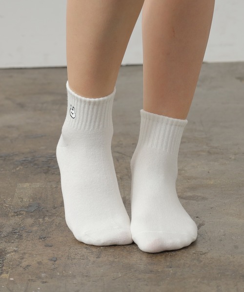 Honeys（ハニーズ）の「ワンポイントショート丈（ソックス/靴下・レディース・その他/パープル系その他/その他2/ホワイト系その他2/その他4/ブラック系その他/その他3/ホワイト系その他/その他1・FREE）」の20枚目の写真