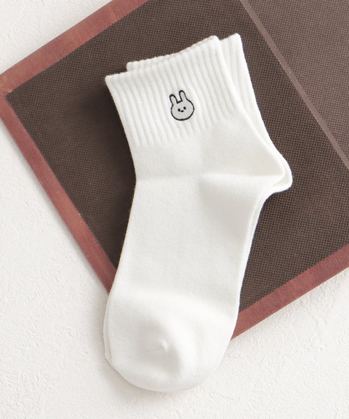 Honeys（ハニーズ）の「ワンポイントショート丈（ソックス/靴下・レディース・その他/パープル系その他/その他2/ホワイト系その他2/その他4/ブラック系その他/その他3/ホワイト系その他/その他1・FREE）」の22枚目の写真