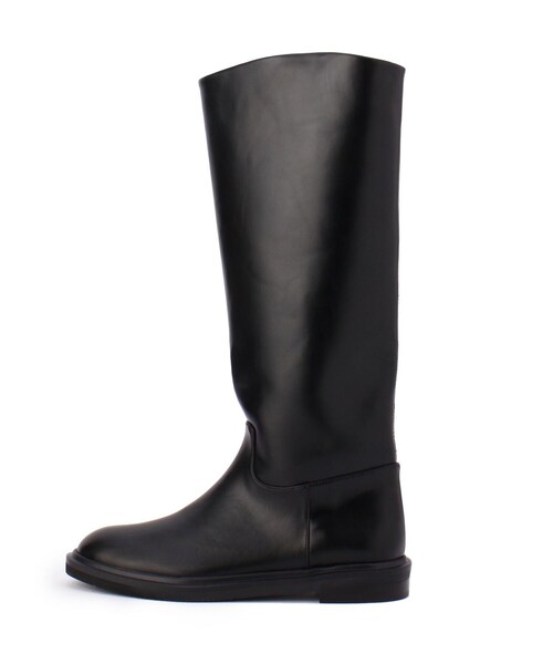 ESPERANZA(エスペランサ)の「ストレートジョッキーロングブーツ/雨の日におすすめ(レイン対応シューズ)(ブーツ・レディース・ブラック/ブラウン系・LL/S/M/L)」の4枚目の写真