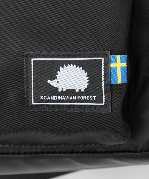 SCANDINAVIAN FOREST(スカンジナビアン・フォレスト)の「撥水ナイロン 軽量 肩楽 12ポケット 小さめ バックパック(バックパック/リュック・レディース・ブラック/グレー/ベージュ/ベージュ系その他/ブラウン/ブルー・FREE)」の14枚目の写真
