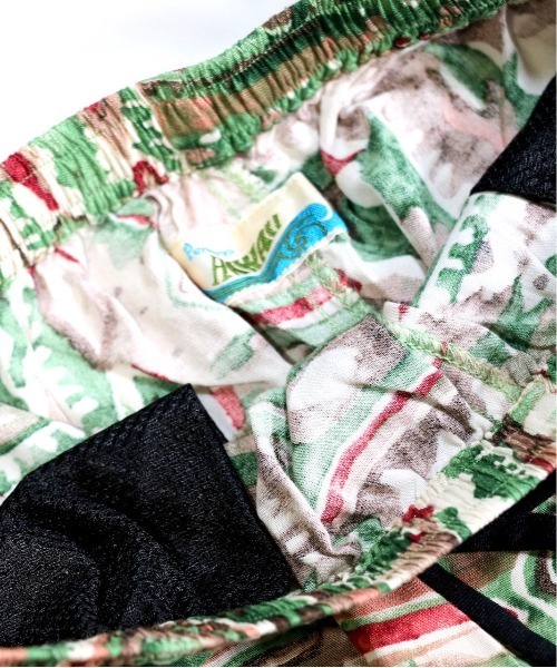 PENNEYS(ぺニーズ)の「PENNEY'S / ペニーズ AFRICAN PRINTED TRANING SHORTS アフリカンプリント ショーツ(その他パンツ・メンズ・グリーン/レッド/パープル/グリーン系その他・MEDIUM/LARGE)」の7枚目の写真