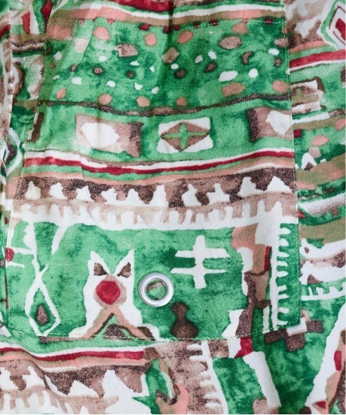 PENNEYS(ぺニーズ)の「PENNEY'S / ペニーズ AFRICAN PRINTED TRANING SHORTS アフリカンプリント ショーツ(その他パンツ・メンズ・グリーン/レッド/パープル/グリーン系その他・MEDIUM/LARGE)」の10枚目の写真