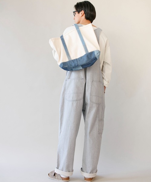 Johnbull（ジョンブル）の「【THE NEW DENIM PROJECT】トートバック（トートバッグ・メンズ・ホワイト・FREE）」の16枚目の写真