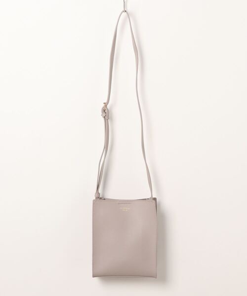 natural couture（ナチュラルクチュール）の「シンシアショルダーバッグ（ショルダーバッグ・レディース・ブラック/グレー/ピンク/アイボリー・FREE）」の13枚目の写真