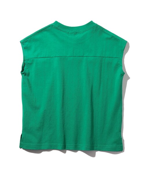 THE SHOP TK （ザ ショップ ティーケー ）の「◆【100‐140】USAコットンフレンチロゴT（Tシャツ/カットソー・キッズ・ホワイト/オレンジ/ブルー/グリーン・11/10/12/13/14）」の8枚目の写真