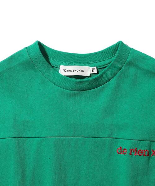 THE SHOP TK （ザ ショップ ティーケー ）の「◆【100‐140】USAコットンフレンチロゴT（Tシャツ/カットソー・キッズ・ホワイト/オレンジ/ブルー/グリーン・11/10/12/13/14）」の11枚目の写真