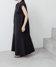 yuw | ジャガードノースリーブワンピース 294255(ワンピース)