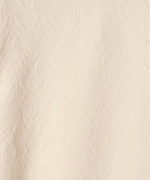 yuw(ユウ)の「ジャガードノースリーブワンピース 294255(ワンピース・レディース・ブラック/アイボリー・FREE)」の4枚目の写真