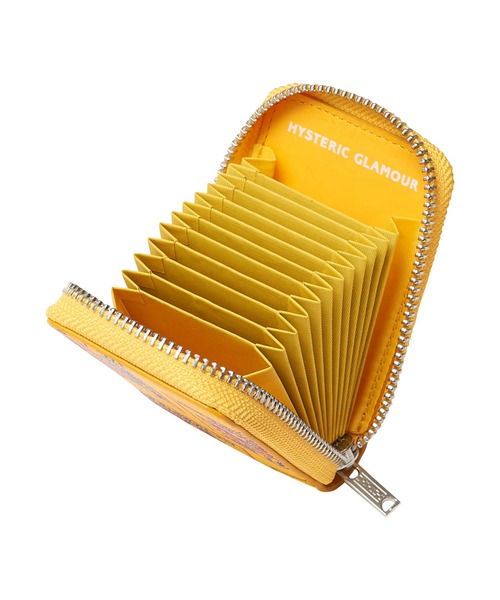 HYSTERIC GLAMOUR（ヒステリックグラマー）の「DIZZY&MILKY カードケース（カードケース・レディース・ブラック/イエロー・FREE）」の5枚目の写真