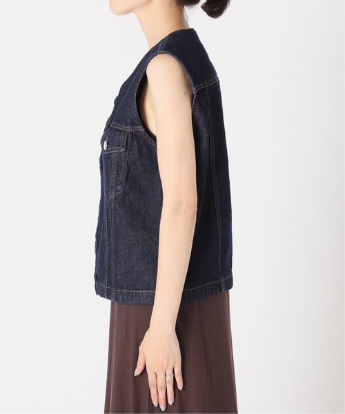 Spick & Span（スピックアンドスパン）の「【JUST FEMALE/ジャストフィーメール】 Bright ベスト（ベスト・レディース・ネイビー・FREE）」の20枚目の写真