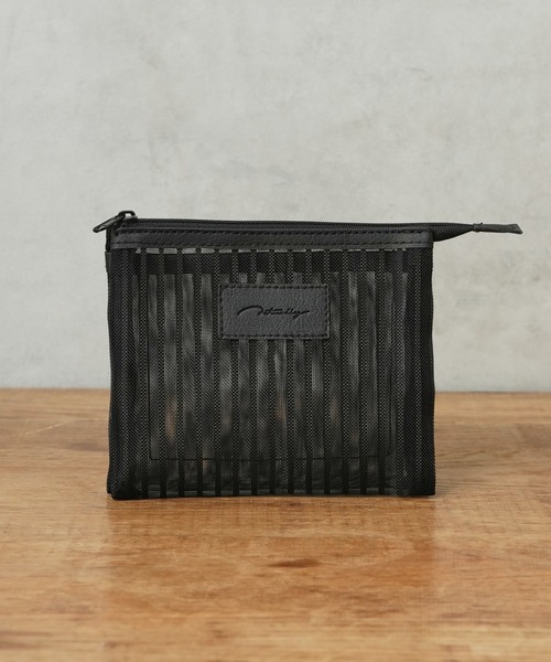 Actually（アクチュアリー）の「メッシュダブルポーチ（ポーチ・レディース・シルバー×ゴールド/ブラック/ゼブラ/ストライプ/ドット・フリー）」の5枚目の写真