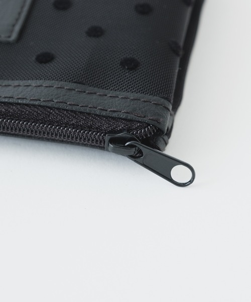 Actually（アクチュアリー）の「メッシュダブルポーチ（ポーチ・レディース・シルバー×ゴールド/ブラック/ゼブラ/ストライプ/ドット・フリー）」の7枚目の写真