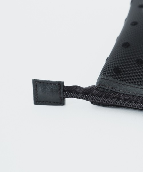 Actually（アクチュアリー）の「メッシュダブルポーチ（ポーチ・レディース・シルバー×ゴールド/ブラック/ゼブラ/ストライプ/ドット・フリー）」の6枚目の写真