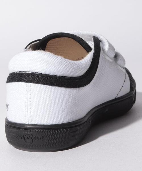 agnes b.（アニエスベー）の「KE87 E SHOES キッズ Spring Court スニーカー（スニーカー・キッズ・ホワイト・34/32）」の4枚目の写真