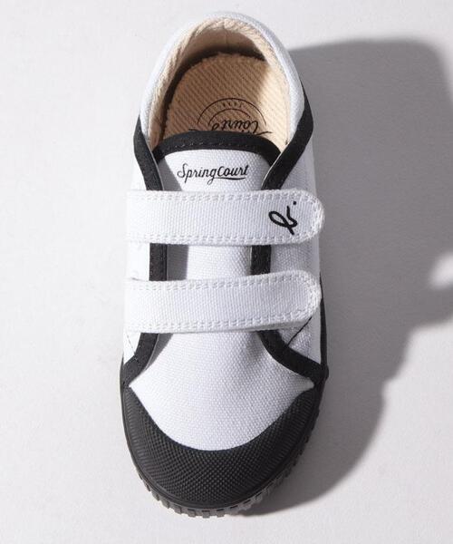 agnes b.（アニエスベー）の「KE87 E SHOES キッズ Spring Court スニーカー（スニーカー・キッズ・ホワイト・34/32）」の6枚目の写真
