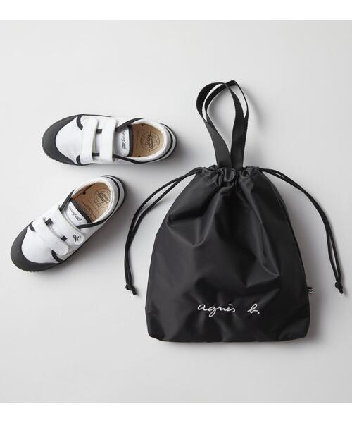 agnes b.（アニエスベー）の「KE87 E SHOES キッズ Spring Court スニーカー（スニーカー・キッズ・ホワイト・34/32）」の10枚目の写真