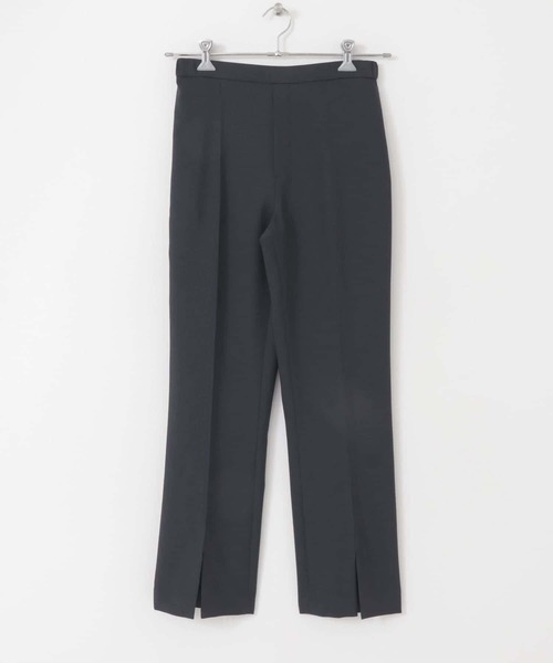 URBAN RESEARCH（アーバンリサーチ）の「スラブオックススリットイージーパンツ（その他パンツ・レディース・ブラウン系その他/ネイビー・38/36）」の2枚目の写真