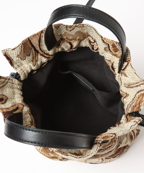 LEPSIM（レプシィム）の「ゴブランキンチャクショルダーバッグ　344093（ショルダーバッグ・レディース・ブラウン/ブルー・ONE SIZE）」の18枚目の写真