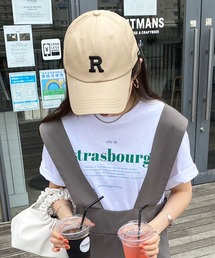 Riberry | R刺繍ベースボールキャップ(キャップ)