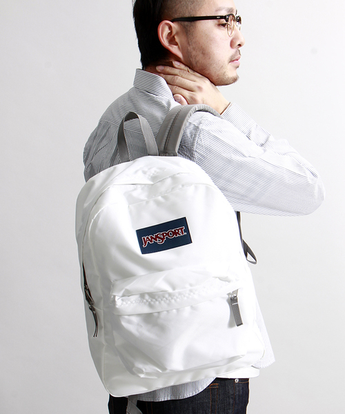 JANSPORT(ジャンスポーツ)の「WEGO/JANSPORTSデイパック(バックパック/リュック・メンズ・ホワイト/ブラック/ネイビー/その他1/その他2/その他3・FREE)」の2枚目の写真
