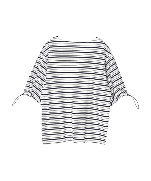 AMERICAN HOLIC(アメリカンホリック)の「袖ドロストカットプルオーバー(Tシャツ/カットソー・レディース・グリーン/マルチ・M/L)」の21枚目の写真