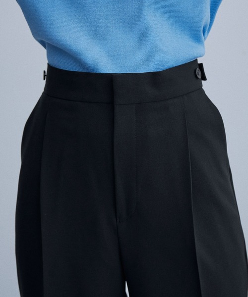 ADAM ET ROPE'（アダムエロペ）の「【サステナブル】スリムスラックス（スラックス・レディース・ブラック/クリーム/ラベンダー/グレー・38/36/34）」の5枚目の写真