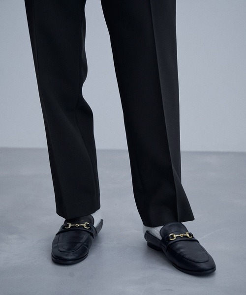 ADAM ET ROPE'（アダムエロペ）の「【サステナブル】スリムスラックス（スラックス・レディース・ブラック/クリーム/ラベンダー/グレー・38/36/34）」の7枚目の写真