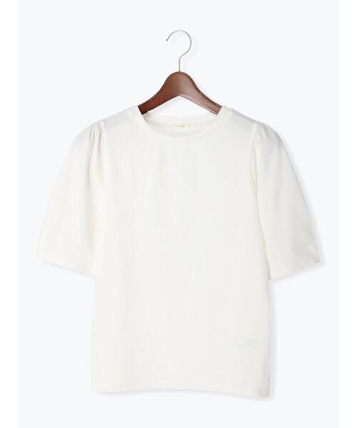 Te chichi（テチチ）の「ボリュームスリーブカットソー（ニット/セーター・レディース・ブラウン/ブラック/オフホワイト・ﾌﾘ-）」の12枚目の写真