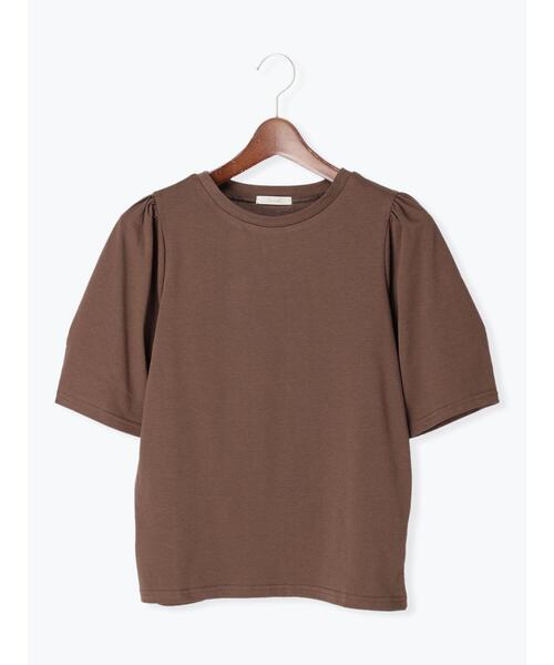 Te chichi（テチチ）の「ボリュームスリーブカットソー（ニット/セーター・レディース・ブラウン/ブラック/オフホワイト・ﾌﾘ-）」の14枚目の写真