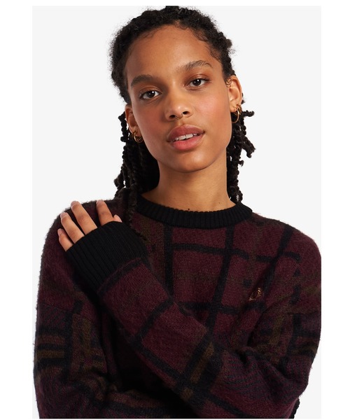 FRED PERRY（フレッドペリー）の「Tartan Panel Jumper（ニット