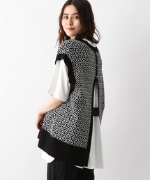 LEPSIM | マタニティ／14ゲージキカWジャガードベスト　298711(マタニティウェア/グッズ)