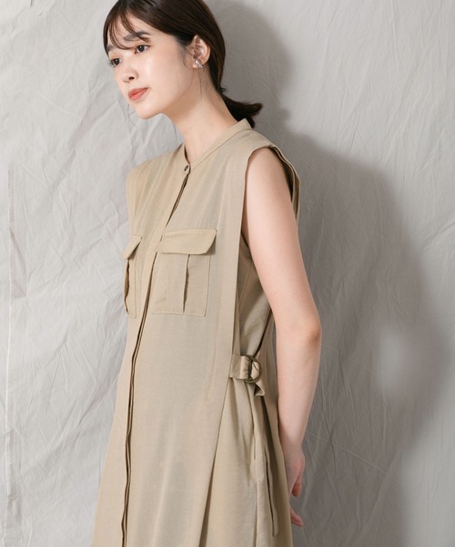 サイドベルトサファリワンピース ワンピース Gready Brilliant グレディブリリアン のファッション通販 Zozotown