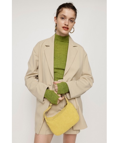 SLY(スライ)の「ROUND HEM BAG ラウンド ヘム バッグ(ショルダーバッグ・レディース・ブラック/イエロー/オフホワイト・FREE)」の21枚目の写真