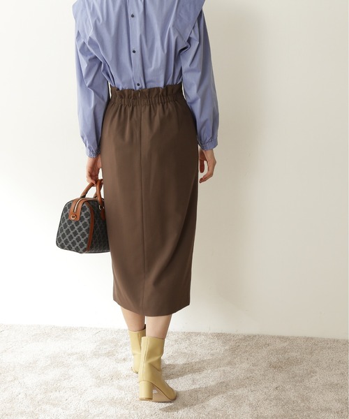 N.（N. Natural Beauty Basic）（エヌエヌナチュラルビューティーベーシック）の「【S Size Line】◆ＴＲポケットタイトスカート（スカート・レディース・ベージュ/ナチュラル/ネイビー/パープル/ブルー/ブラウン・SMALL/MEDIUM）」の11枚目の写真