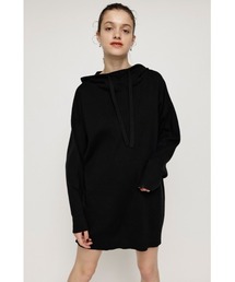 SLY | LOOSELY HOODED OP ルーズリー フーデッド ワンピース フード付き(ワンピース)