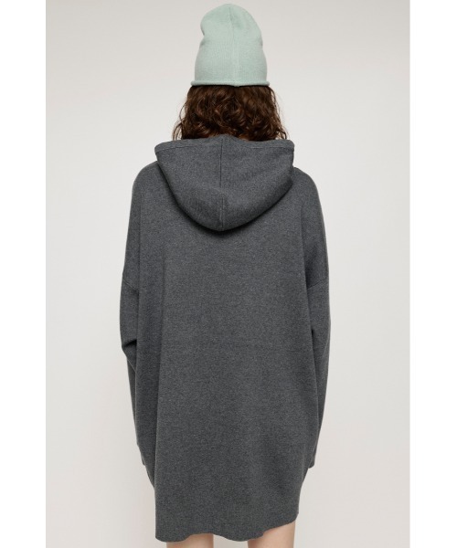 SLY(スライ)の「LOOSELY HOODED OP ルーズリー フーデッド ワンピース フード付き(ワンピース・レディース・ブルー/杢グレー/オフホワイト/ブラック・FREE)」の16枚目の写真