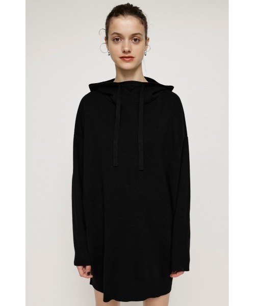 SLY(スライ)の「LOOSELY HOODED OP ルーズリー フーデッド ワンピース フード付き(ワンピース・レディース・ブルー/杢グレー/オフホワイト/ブラック・FREE)」の18枚目の写真
