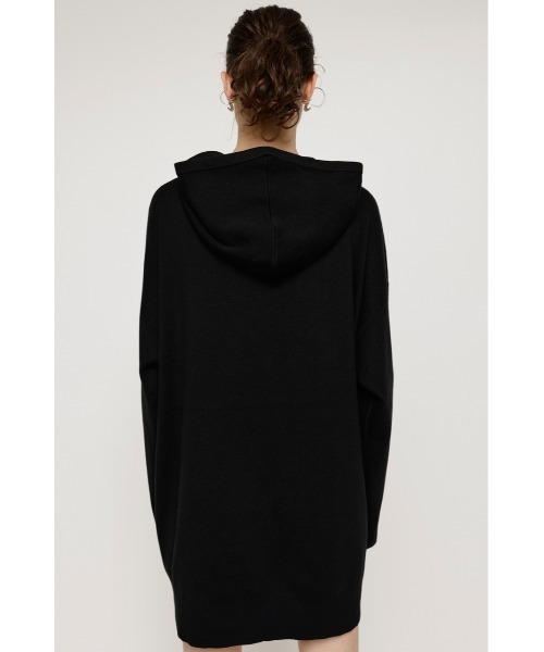 SLY(スライ)の「LOOSELY HOODED OP ルーズリー フーデッド ワンピース フード付き(ワンピース・レディース・ブルー/杢グレー/オフホワイト/ブラック・FREE)」の10枚目の写真