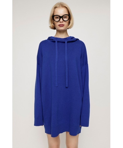 SLY(スライ)の「LOOSELY HOODED OP ルーズリー フーデッド ワンピース フード付き(ワンピース・レディース・ブルー/杢グレー/オフホワイト/ブラック・FREE)」の19枚目の写真